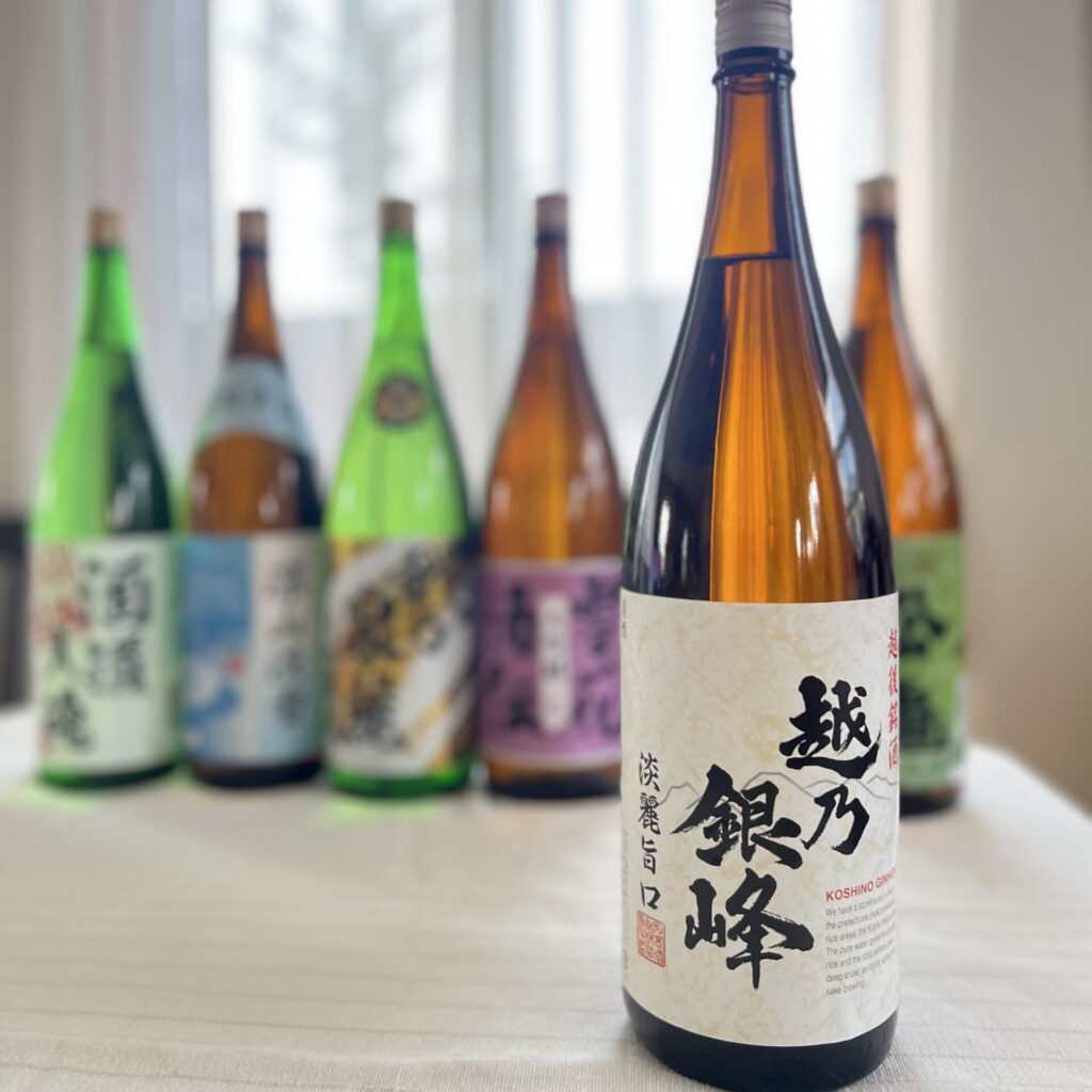 新潟地酒飲みくらべ